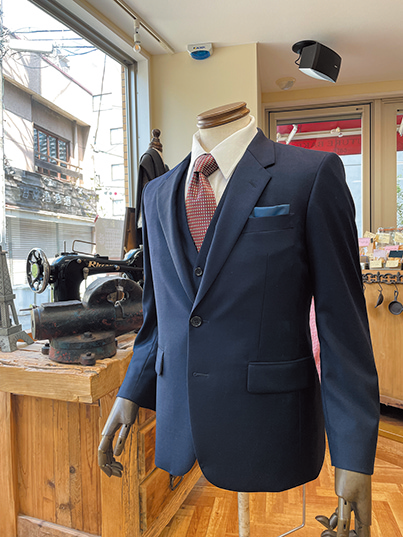 武蔵小杉にあるオーダーメイドスーツ専門店 こだわりのスーツをお作り 